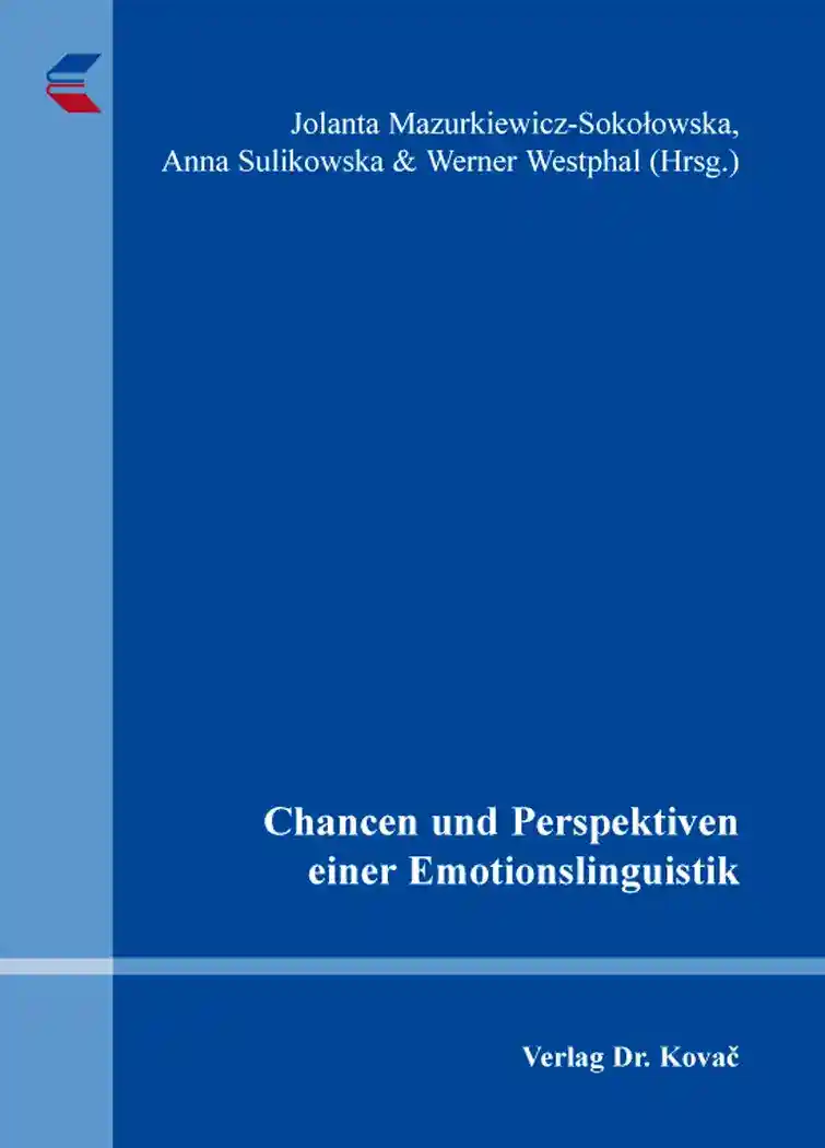 Cover: Chancen und Perspektiven einer Emotionslinguistik