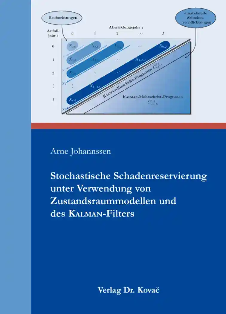 Cover: Stochastische Schadenreservierung unter Verwendung von Zustandsraummodellen und des Kalman-Filters