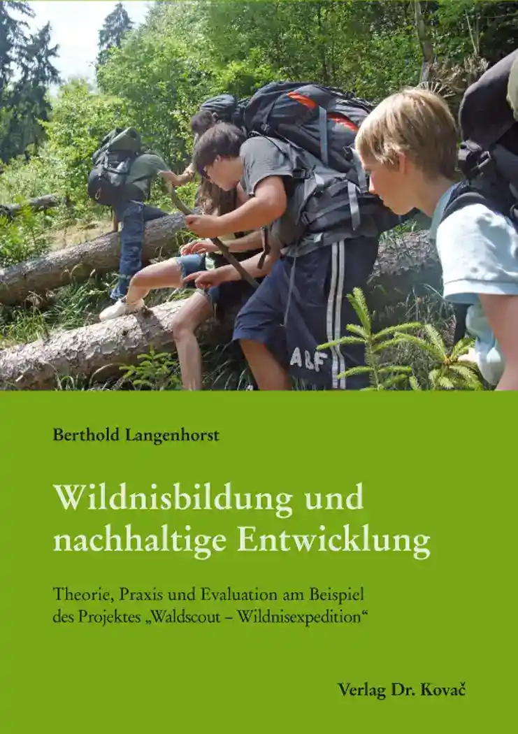 Cover: Wildnisbildung und nachhaltige Entwicklung