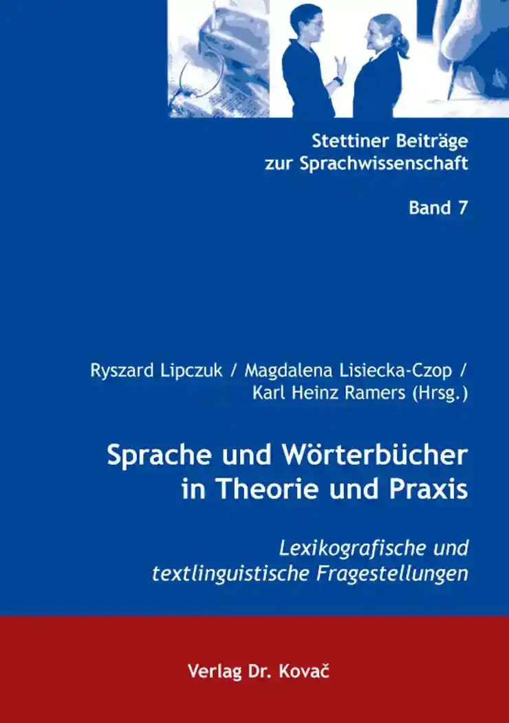 Cover: Sprache und Wörterbücher in Theorie und Praxis