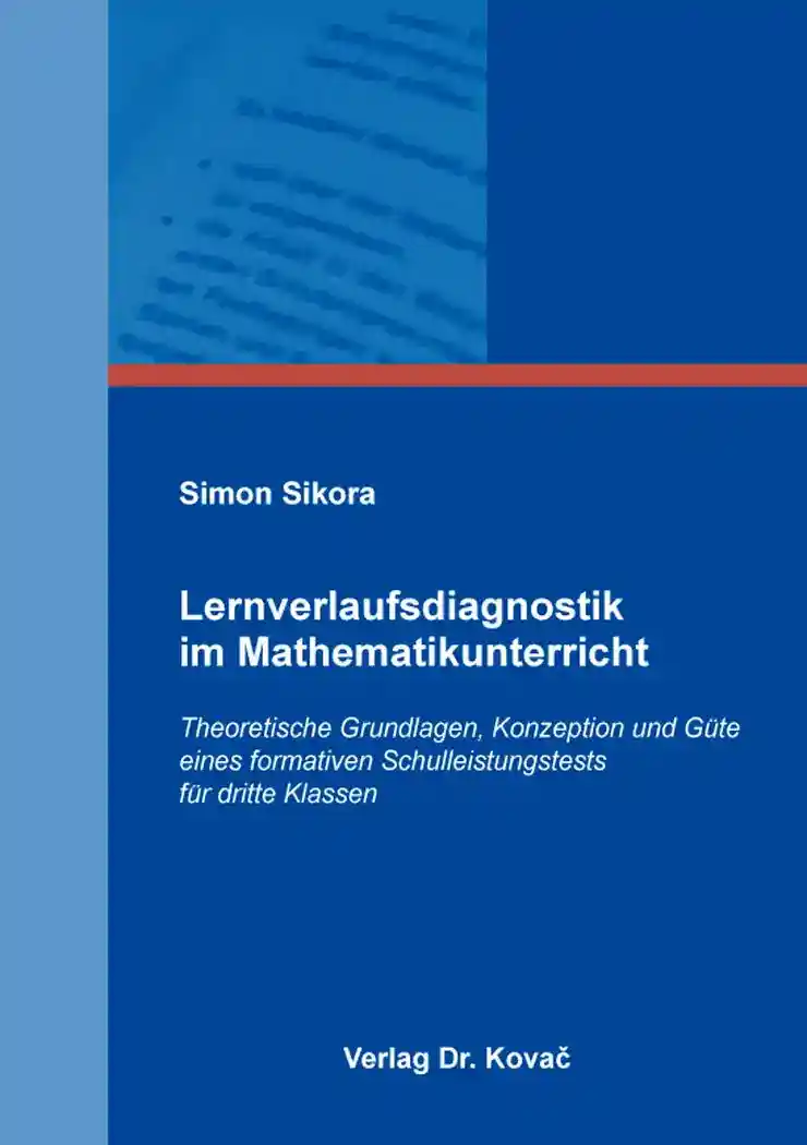 Cover: Lernverlaufsdiagnostik im Mathematikunterricht