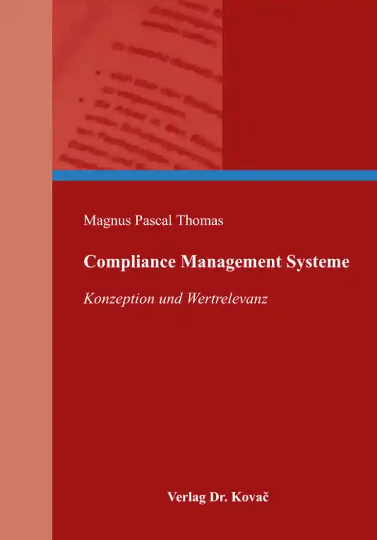 Cover: Compliance Management Systeme
