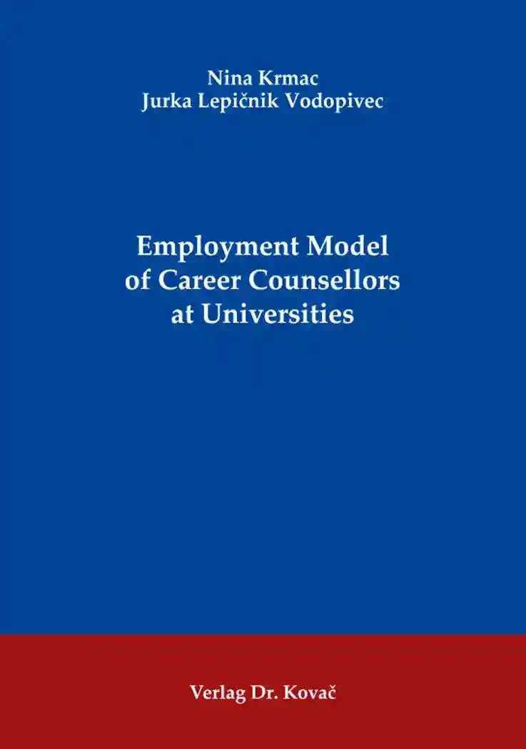Cover: Employment Model of Career Counsellors at Universities