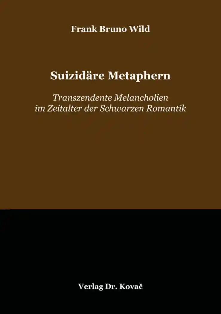 Cover: Suizidäre Metaphern