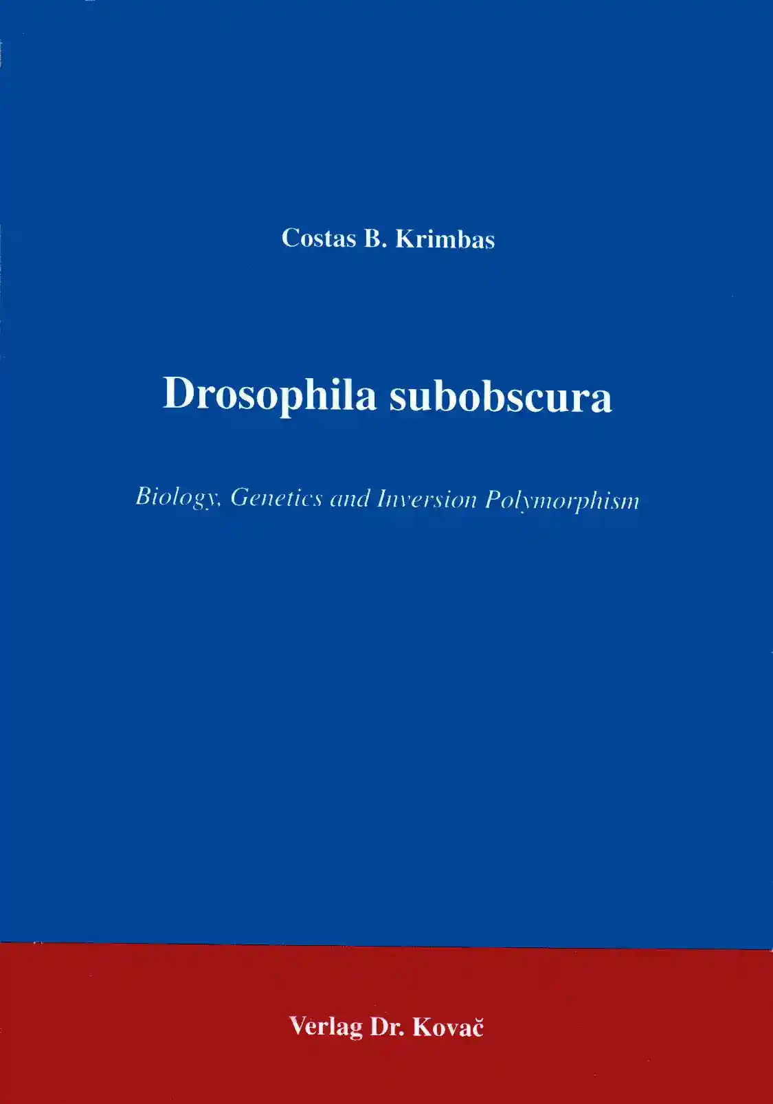 : Drosophila suboscura