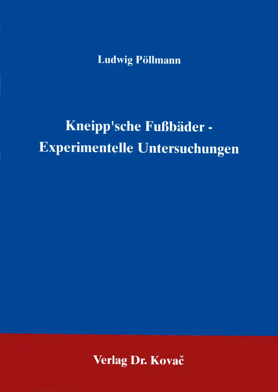 Kneipp‘sche Fußbäder (Forschungsarbeit)