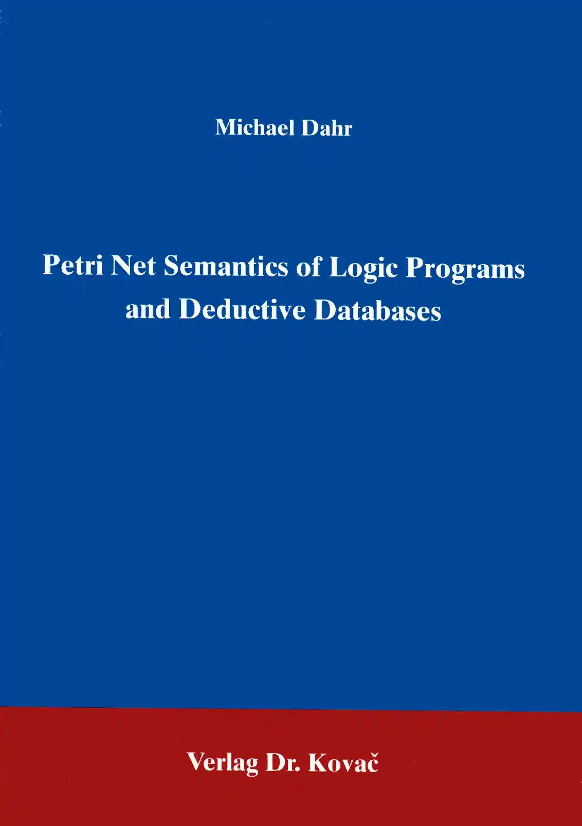 : Petri Net Semantics of Logic Programs and Deductive Databases