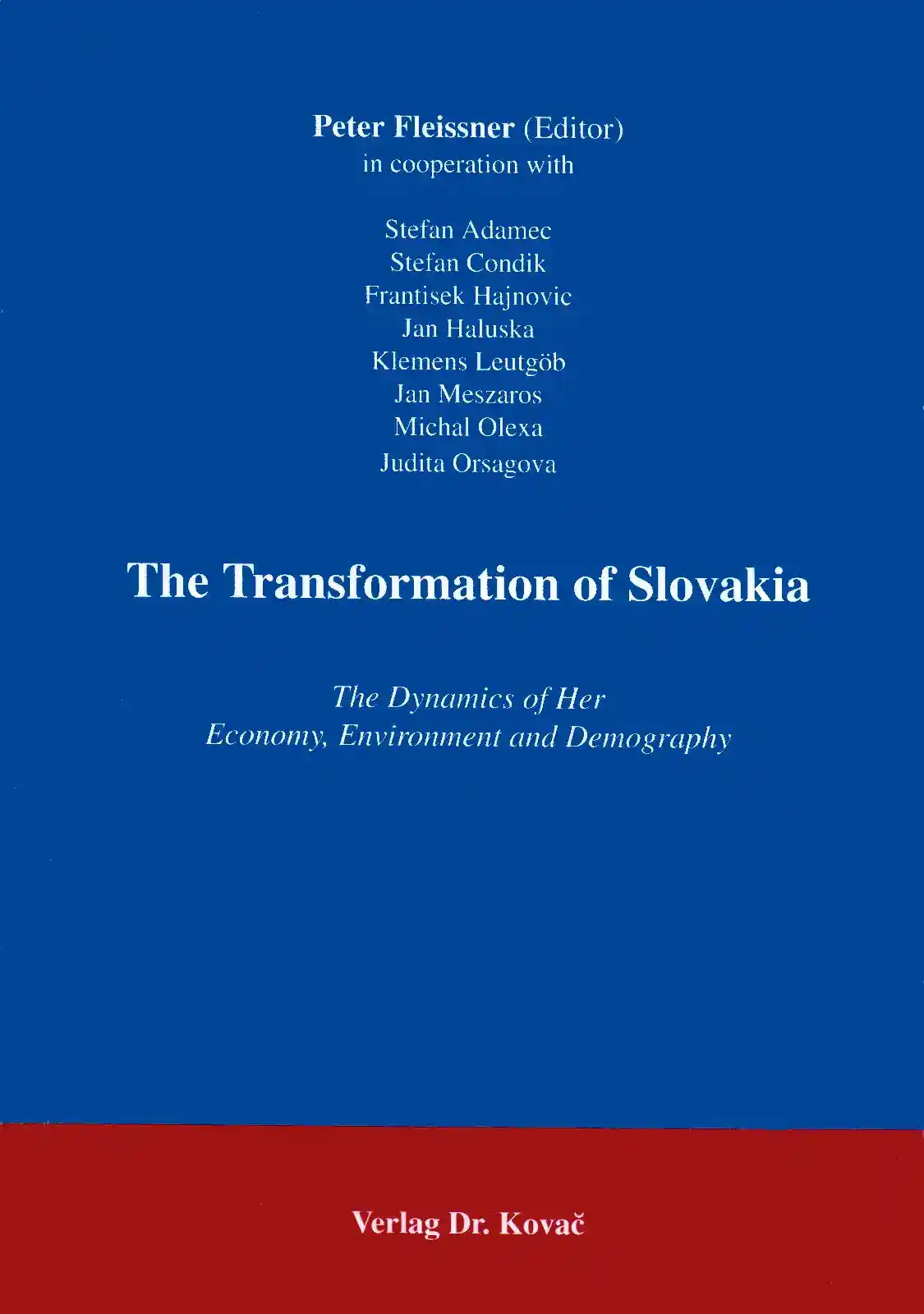 Cover: The Transformation of Slovakia