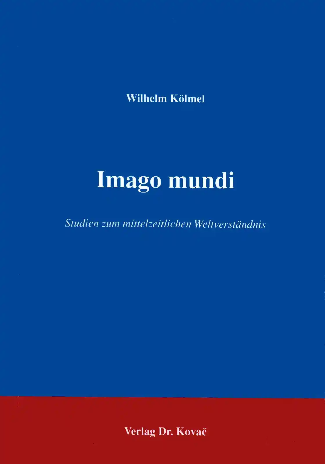 Cover: Imago mundi