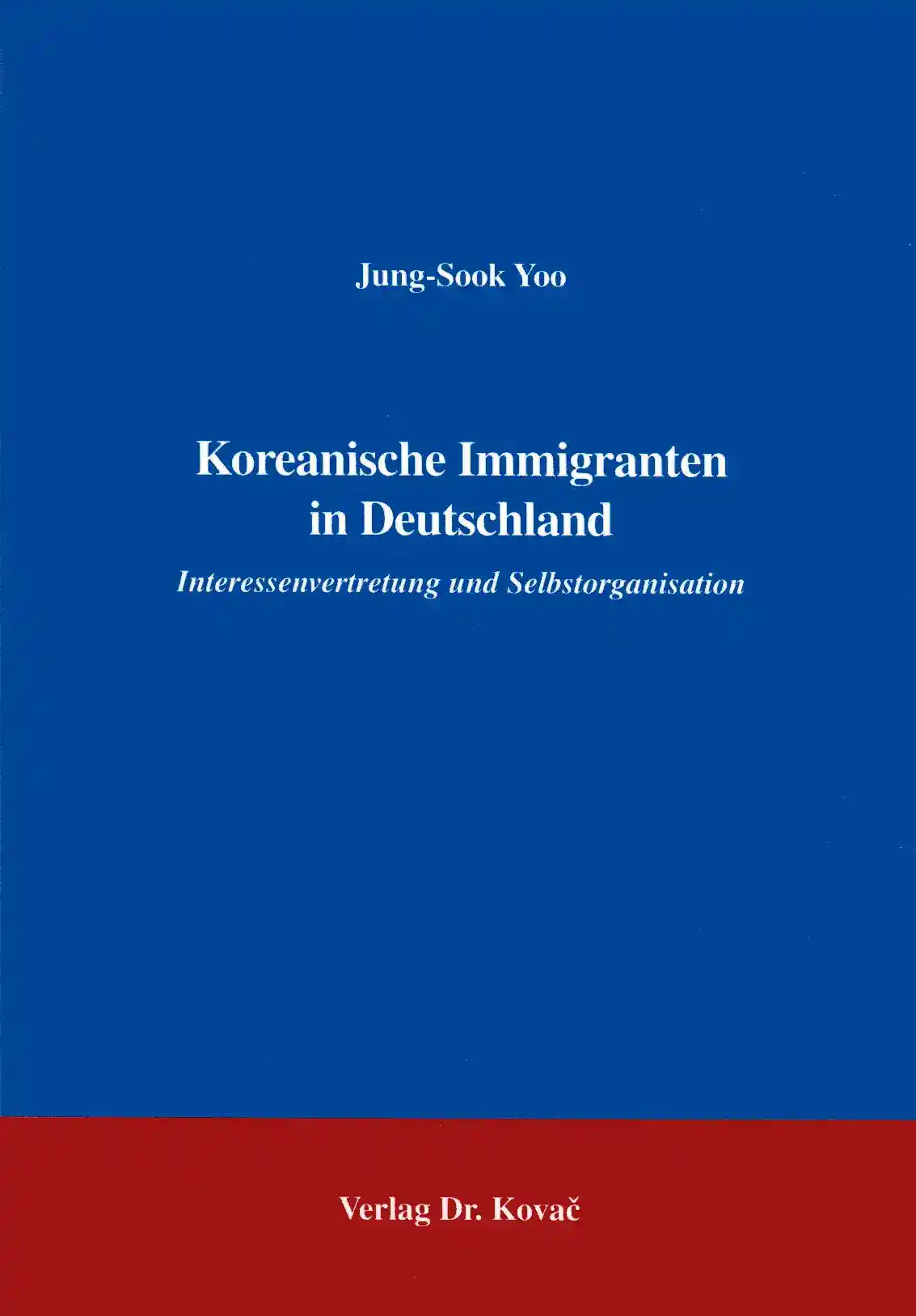 Koreanische Immigranten in Deutschland (Forschungsarbeit)