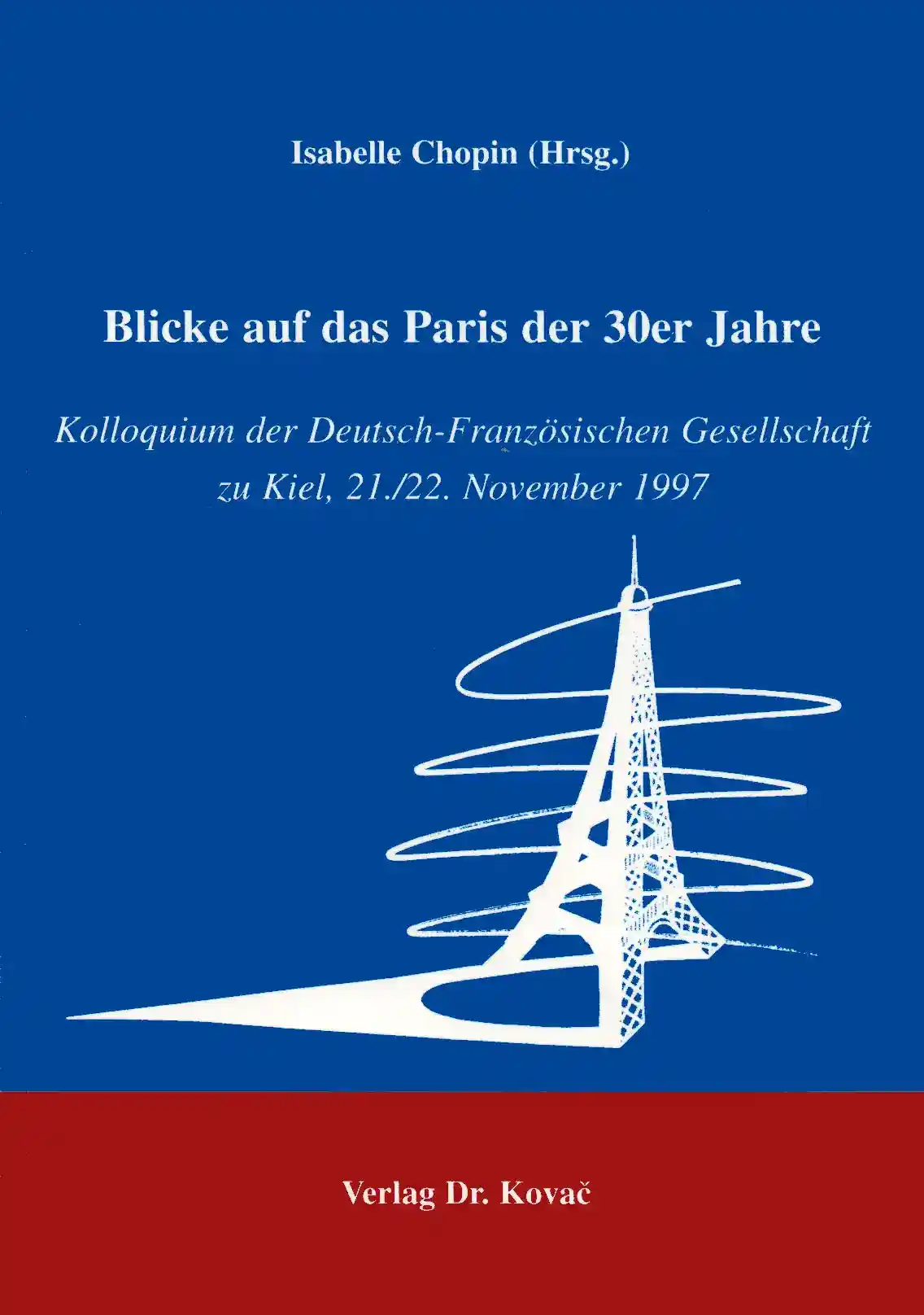  Forschungsarbeit: Blick auf das Paris der 30er Jahre