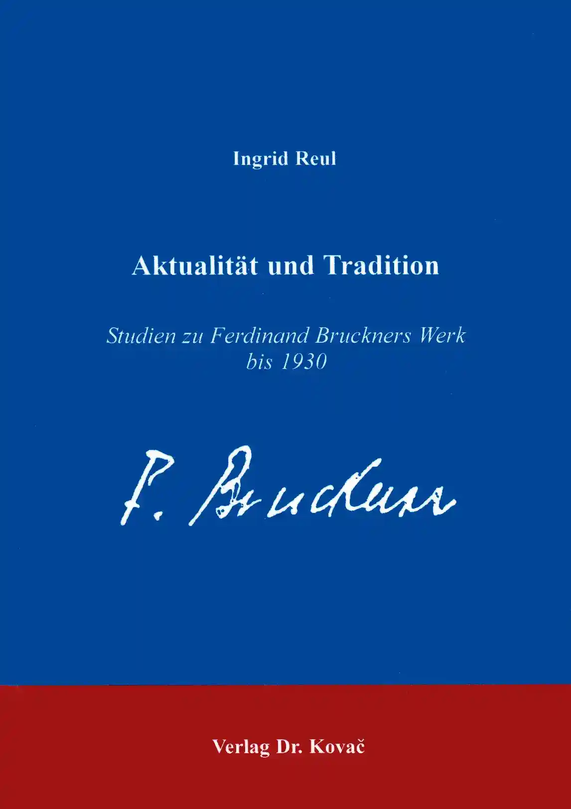 Cover: Aktualität und Tradition