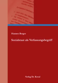 Buchcover: Sozialstaat als Verfassungsbegriff