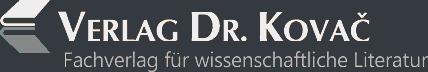 Kleines Logo des Verlag Dr. Kovač